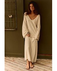 free-est - Frances Sweater Maxi Dress By - Lyst