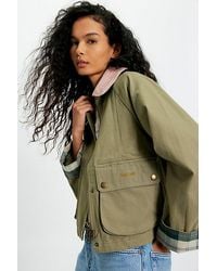 Barbour - Cropped Beadnell Casual Jacket - Lyst