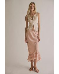 Intimately By Free People - Long Lost Lover Maxi Slip Skirt By - Lyst