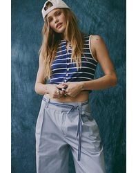 Free People - Tilly Striped Vest Jacket - Lyst