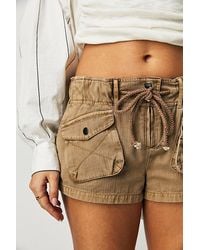 Free People - Waimea Slouchy Solid Shorts - Lyst