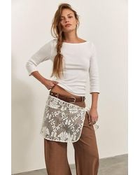Free People - Atlas Boat Neck Top - Lyst
