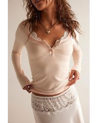 Free People - Wide Awake Layering Top - Lyst