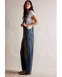 Free People - We The Free Way Back Overalls - Lyst