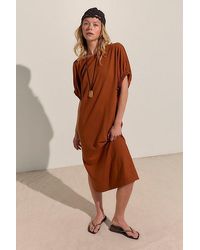 free-est - Woke Up Like This Midi Dress By - Lyst