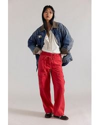 Free People - We The Free Park Ave Pull-On Cargo Pants - Lyst