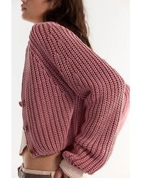 Free People - Sweet Nothing Cotton Cardi - Lyst