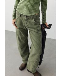 Free People - We The Free Highland Low-Rise Twisted Bowed Jeans - Lyst