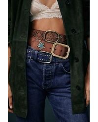 Free People - Starcrossed Studded Belt - Lyst