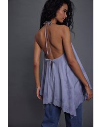 Free People - Ophelia Embroidered Tunic - Lyst