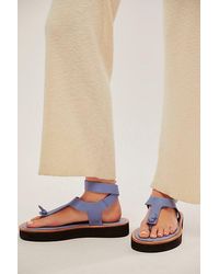 Free People - Evie Wrap Sandals - Lyst