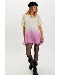 Free People - Petal Dusk T-Shirt Mini Dress - Lyst