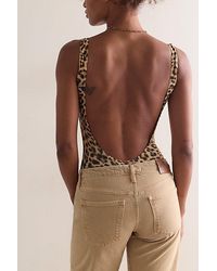 Norma Kamali - Super Low Back Mio Bodysuit - Lyst