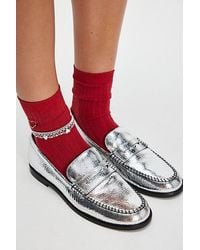 Free People - Blanket Stitch Loafers - Lyst