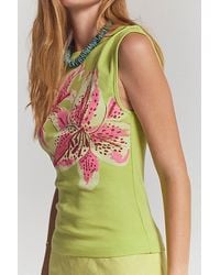 Free People - Ballad Reversible Lily Printed Tank Top - Lyst