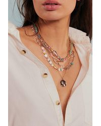 Free People - Starry Layer Necklace - Lyst