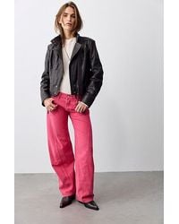 Free People - Fable Low-Rise Twisted Bowed Jeans - Lyst