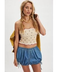 Free People - Field Of Roses Tube Top - Lyst