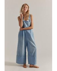 Free People - Rambler Overalls - Lyst