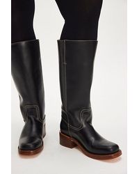 Frye - Campus 14L Wide Calf Boots - Lyst