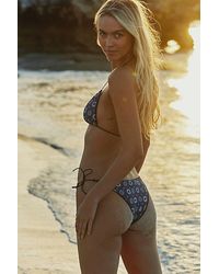 Vanessa Mooney - String Bikini Bottoms At Free People In Indigo, Size: Small - Lyst