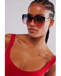 Free People - Double Dipper Sunnies - Lyst
