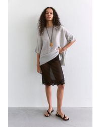 Free People - Ninth Street Cashmere Tee - Lyst