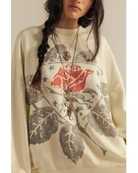 Free People - Palm Spring Turtleneck Graphic Pullover - Lyst
