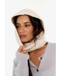 Free People - Cloud Cable Bonnet Hood - Lyst