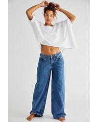 Baggy Low Rise Jeans for Women - Up to 