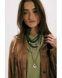 Free People - Hailee Semiprecious Layered Beaded Necklace - Lyst