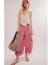 Free People - Outta Sight Parachute Trousers - Lyst