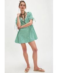 Free People - Farley Gingham Tunic - Lyst