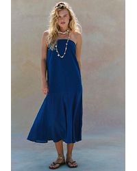 free-est - Sabeen Tube Midi Dress By - Lyst