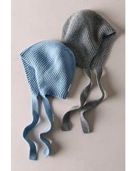 Free People - Soft Wool Tied Bonnet Hat - Lyst