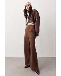 Free People - Breezy Denim Pull-On Jeans - Lyst