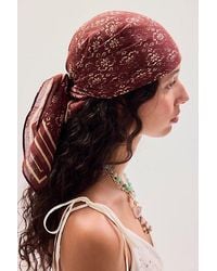 Free People - Everyday Washed Tile Bandana - Lyst
