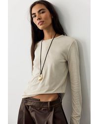 Free People - Nova Long-Sleeve Tee - Lyst