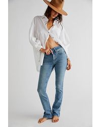 Free People - We The Free Shayla Skinny Flare Jeans - Lyst