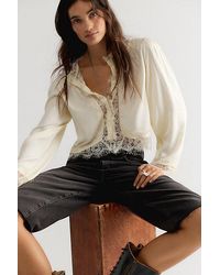 Free People - Heirloom Blouse - Lyst