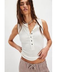 Free People - Jamie Henley Tank By - Lyst