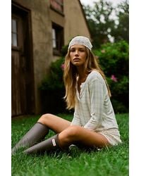 Free People - Forever Lace Triangle Scarf - Lyst