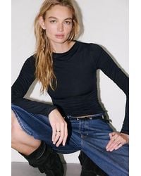 Intimately By Free People - After Hours Mock Neck Long Sleeve By - Lyst