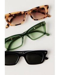 Machete - The Ruby Rectangle Sunglasses - Lyst