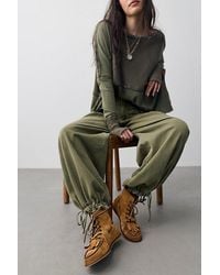 Free People - Benny Boat Shoe Boots Shoe - Lyst
