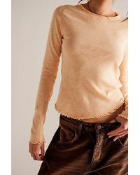 Free People - We The Free Be My Baby Long-sleeve Tee - Lyst