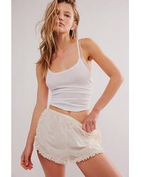 Free People - Forget Me Not Shorties - Lyst