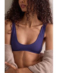 Intimately By Free People - Retro Essentials Cotton Scoop Neck Bralette By - Lyst