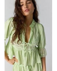 Intimately By Free People - Forever Young Bed Jacket Top By - Lyst