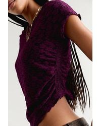Free People - Anora Baby Tee - Lyst